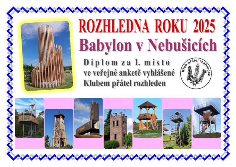 Rozhledna roku 2025