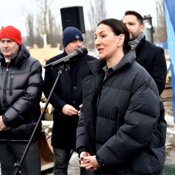 Položení základního kamene 3. pavilonu Centra sociálních služeb Běchovice