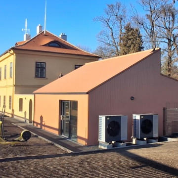 Rekonstrukce domu v zahradě měšické zámku dokončena