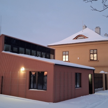 Rekonstrukce domu v zahradě měšické zámku dokončena