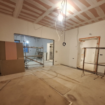 Průběh stavby mateřské školy Libocká