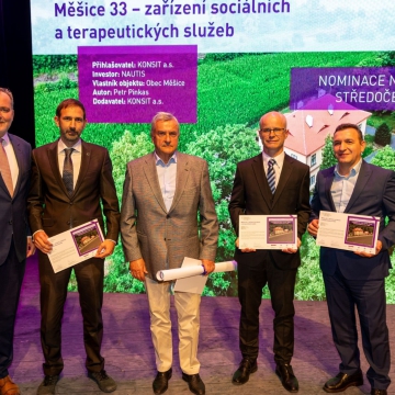 Ocenění pro naše stavby v soutěži Stavba roku středočeského kraje 2026