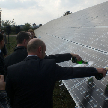 Výstavba fotovoltaické elektrárny 3,2 MWp v lokalitě Smiřice