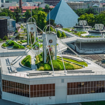 Výstaviště - Křižíkovy pavilony B, C a E