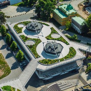 Výstaviště - Křižíkovy pavilony B, C a E