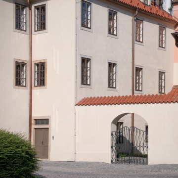 Stavební úpravy objektů Trčkových domů a zahrady