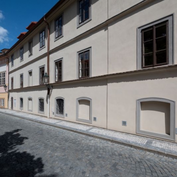 Stavební úpravy objektů Trčkových domů a zahrady