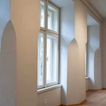 Rekonstrukce Domu u Černého krkavce na Ovocném trhu