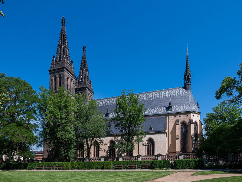 Bazilika sv. Petra a Pavla na Vyšehradě – Oprava krovu a střešního pláště hlavní a jižní boční lodi