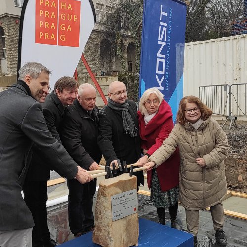 Slavnostní položení základního kamene ZŠ pro žáky se specifickými poruchami chování