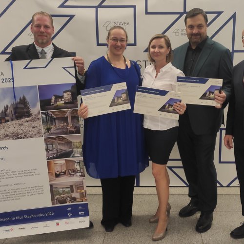 Nominace na titul Stavba roku pro Apartmány Hnědý vrch