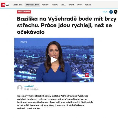 Bazilika sv. Petra a Pavla na webu TN.CZ