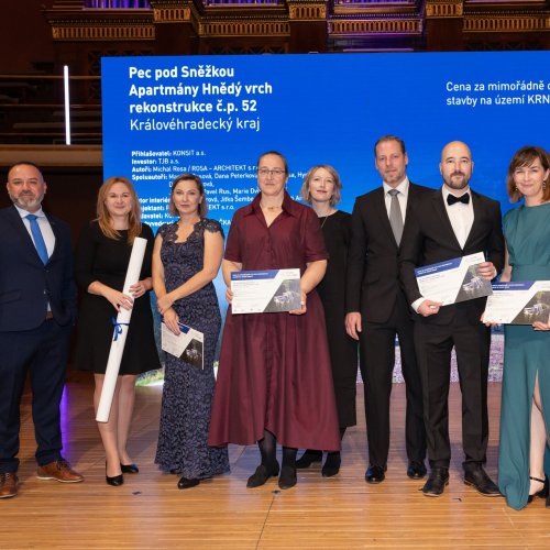 Cena pro Apartmány hnědý vrch ve Stavbě roku 2025