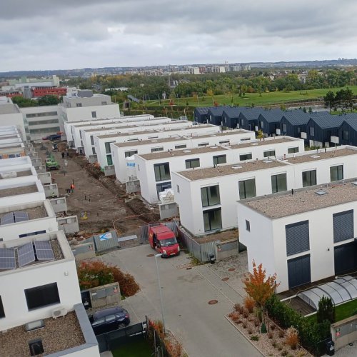 Průběh výstavby Rezidence Golf a NCDP