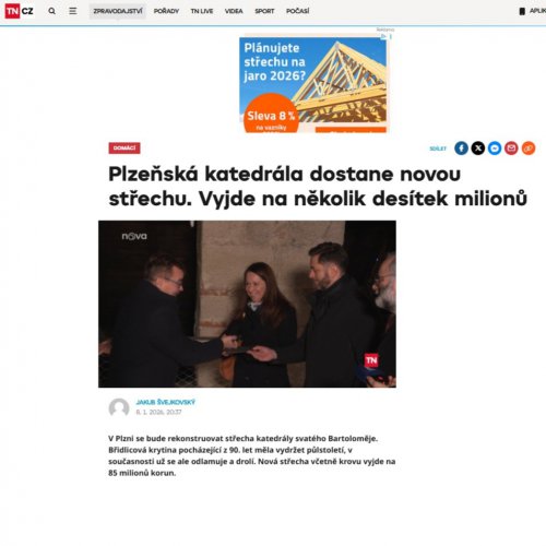 Sv. Bartoloměj na TV Nova