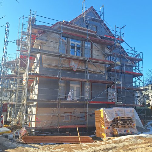 Průběh stavby mateřské školy Libocká