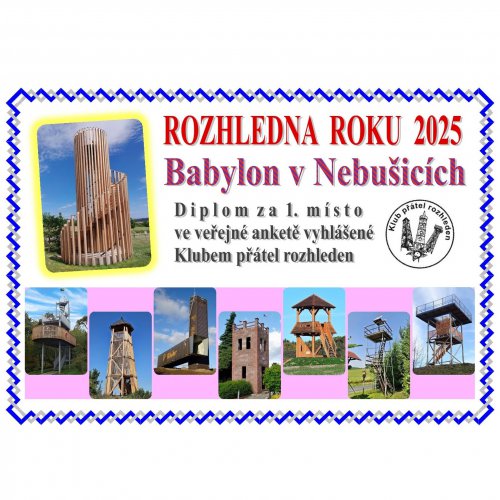 Babylon rozhlednou roku 2025