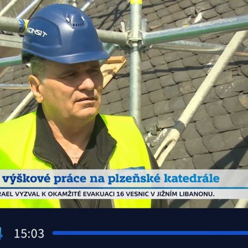 Katedrála sv. Bartoloměje ve Studiu ČT24